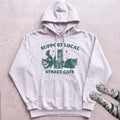 Support Local Street Cats Hoodie - White