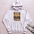 Support Local Street Cats Retro Sunset Hoodie - White