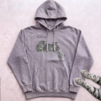 Support The Locals Cat Hoodie - Grey