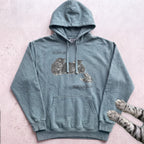 Support The Locals Cat Hoodie - Seafoam