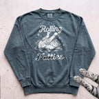 Rolling Fatties Sweatshirt - Blue Spruce