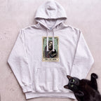 Tarot 'The Cat Mom' Personalized Hoodie - White