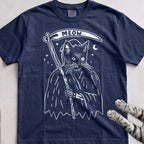 Cat Reaper tee, Navy