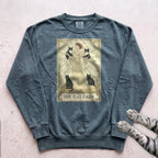 The Cat Lady Sweatshirt - Blue Spruce