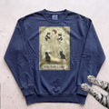 The Cat Lady Sweatshirt - True Navy