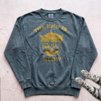 The End Is Meow Sweatshirt - Blue Spruce