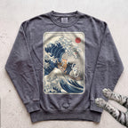 The Great Cat Wave Sweatshirt - Pepper