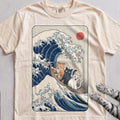 The Great Cat Wave T-Shirt - Ivory