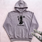 Tokyo Record Store Cat Hoodie - Grey