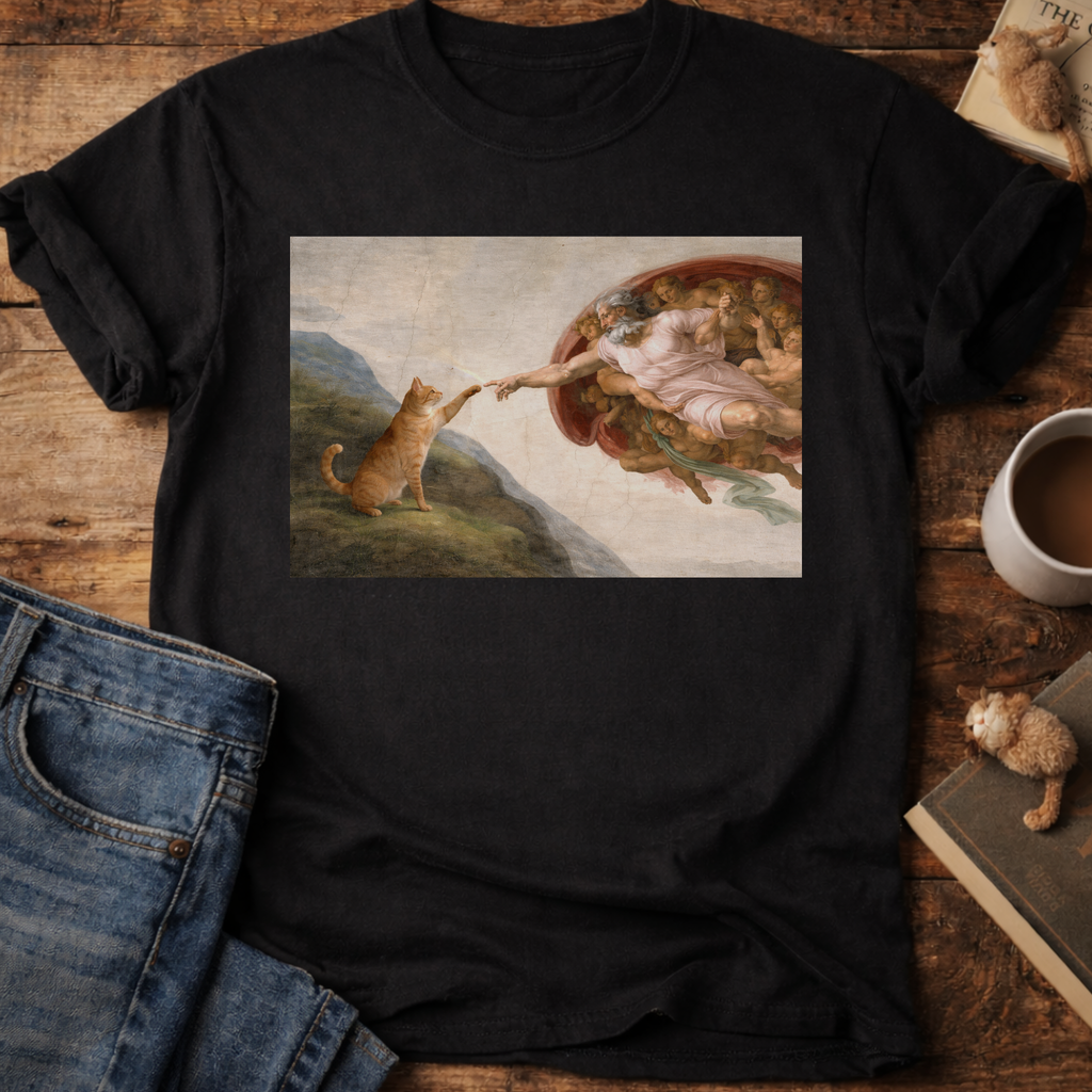 Renaissance Cat T-Shirt