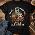 Cats & Side Quests T-Shirt