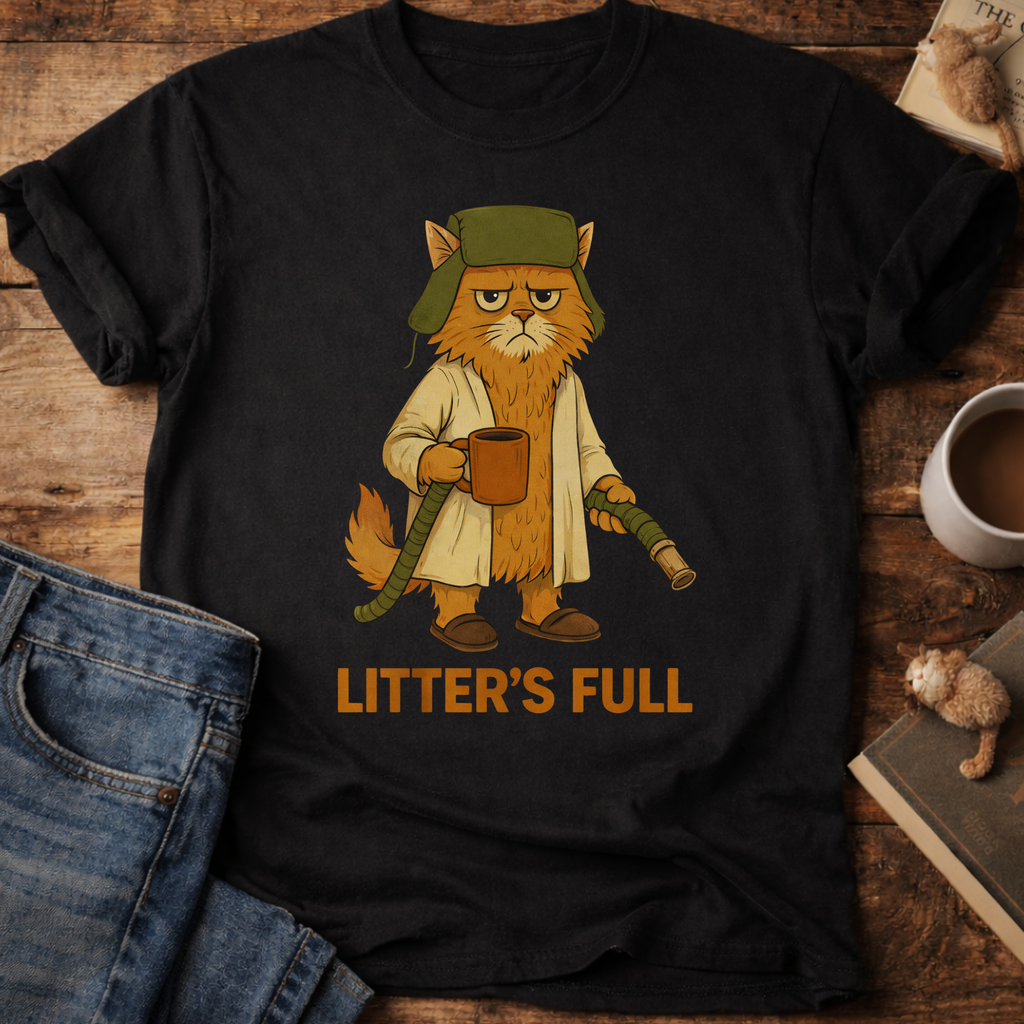 Litter's Full Cat T-Shirt