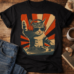 DJ Cat Graphic T-Shirt