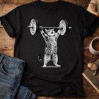 Weightlifter Cat T-Shirt