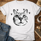 Cute Cat Face T-Shirt
