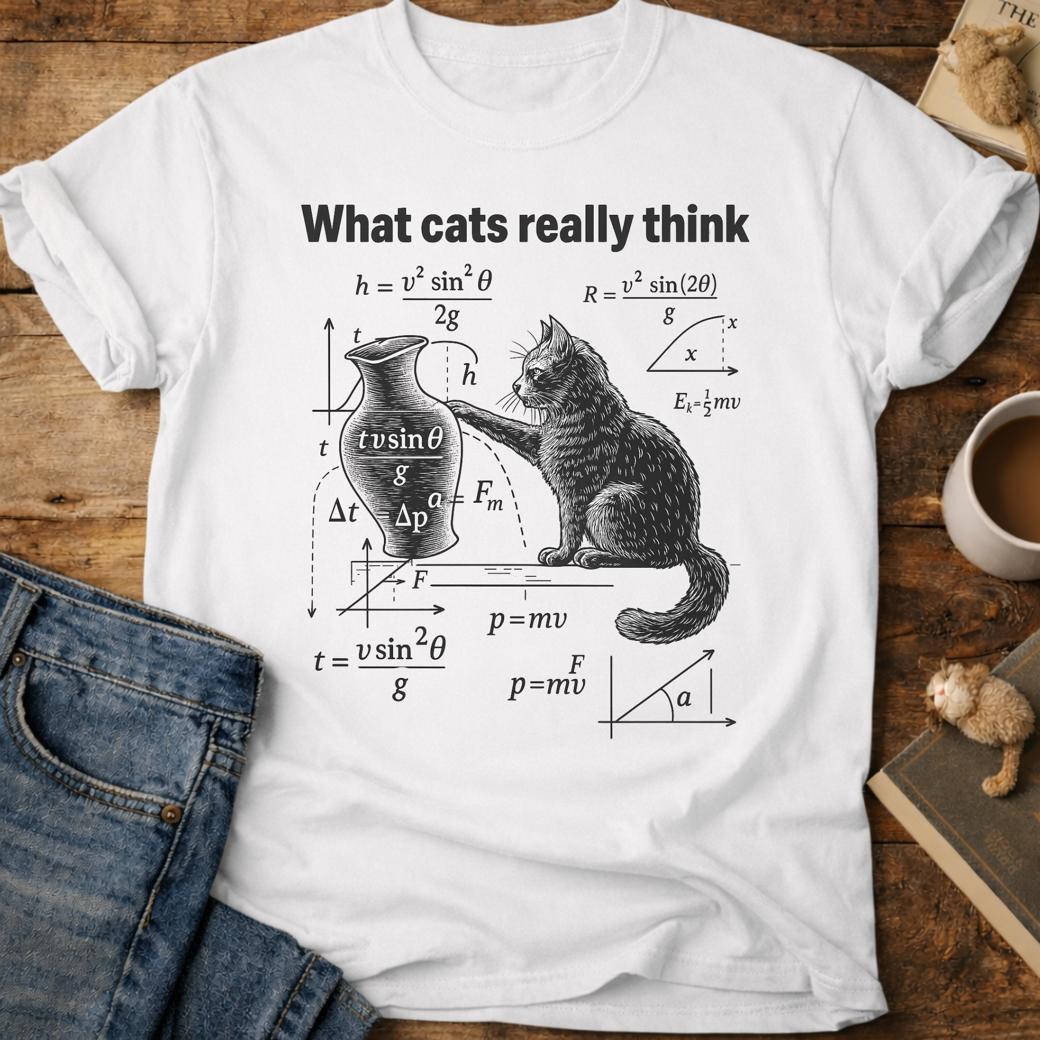 Cat Science T-Shirt