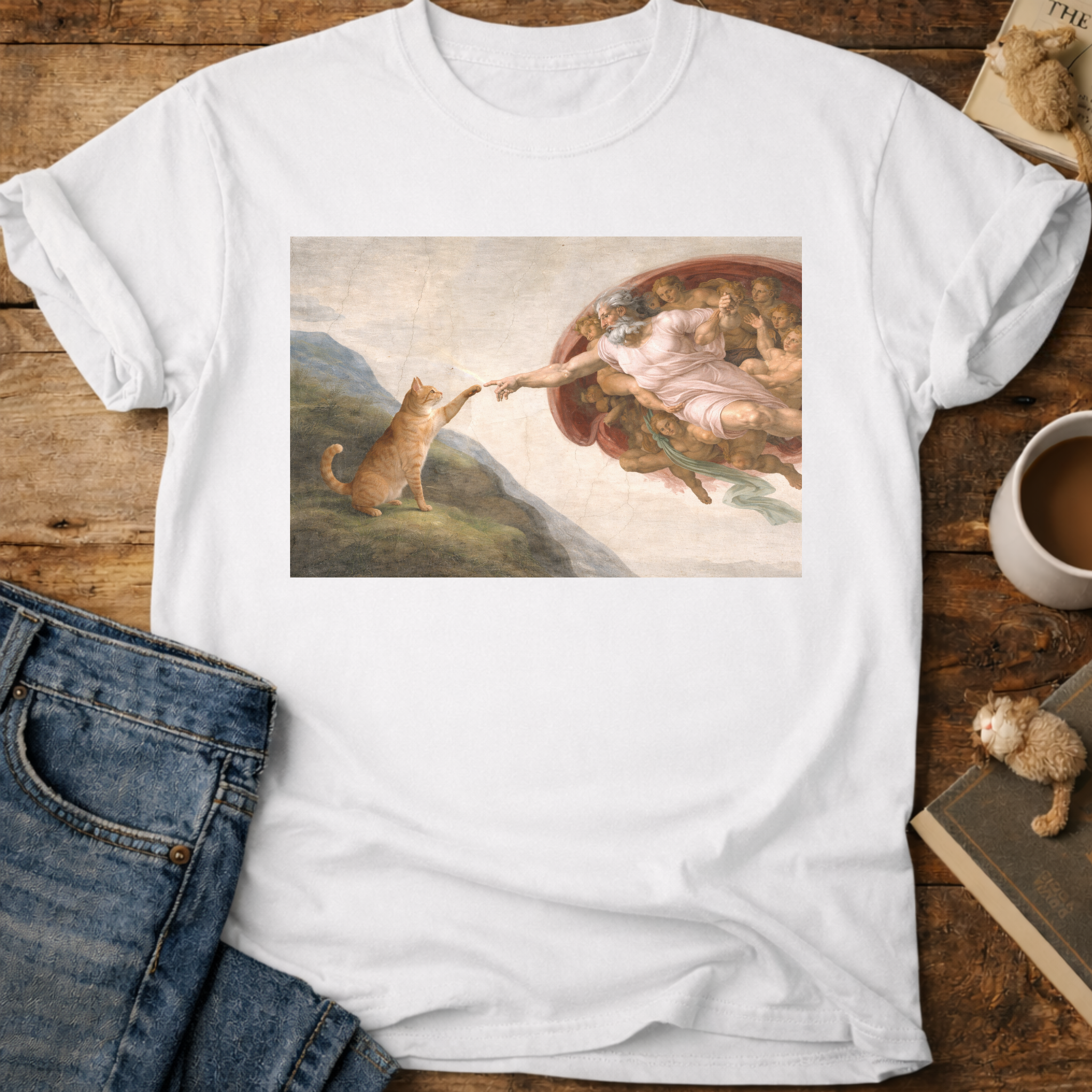 Renaissance Cat T-Shirt