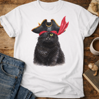 Pirate Black Cat T-Shirt