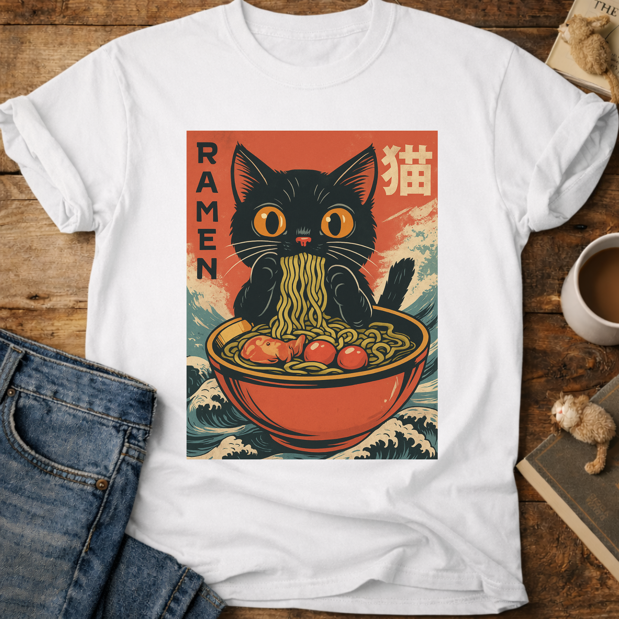 Ramen Cat T-Shirt