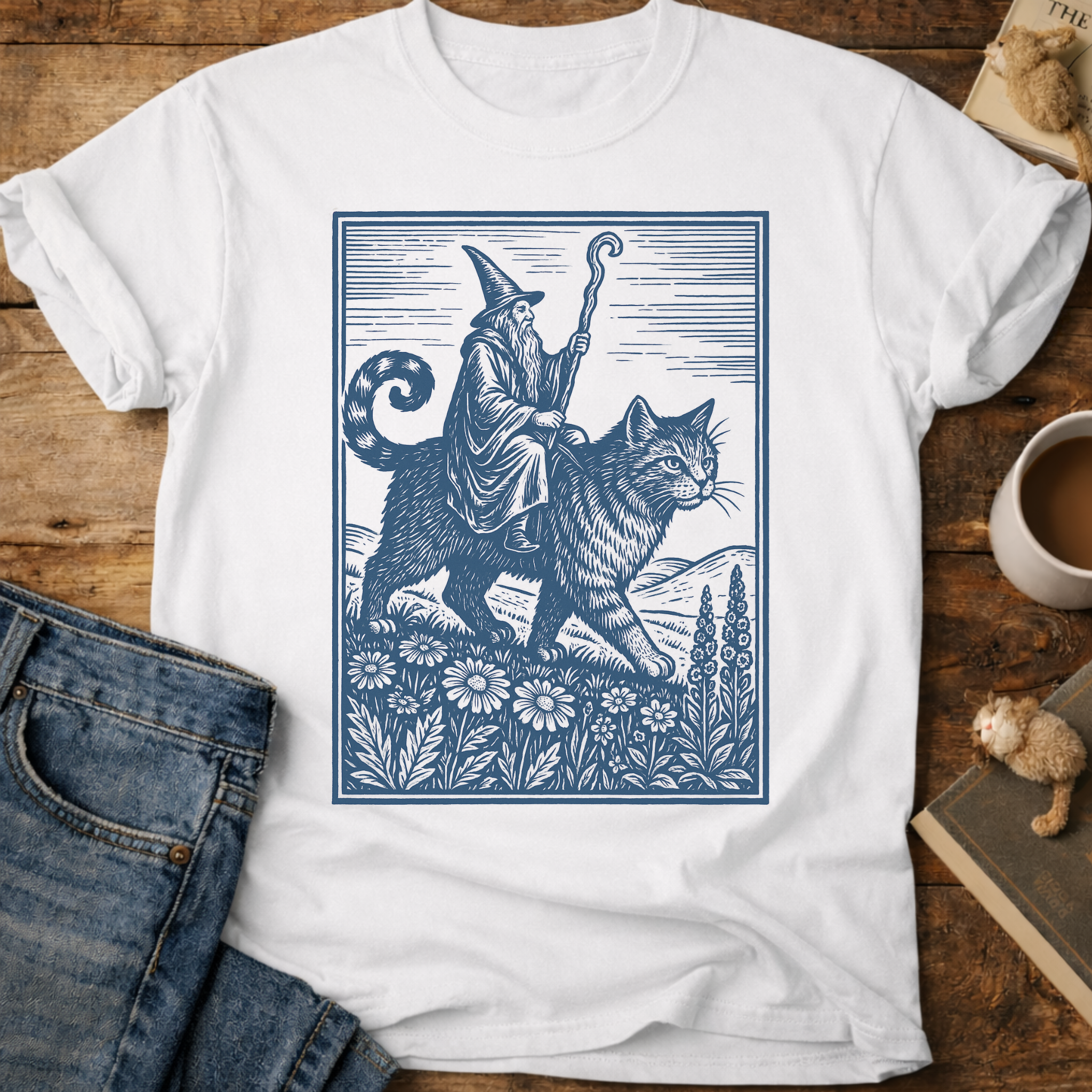 Cat Wizard T-Shirt