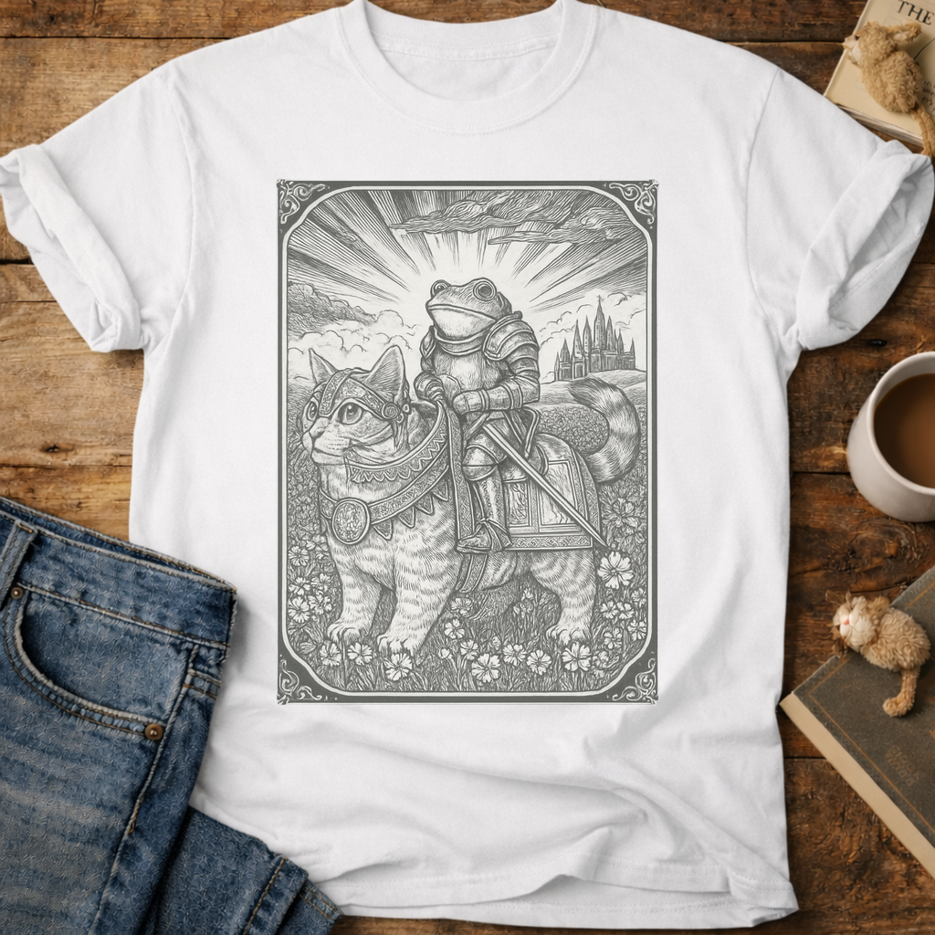 Frog Knight Graphic T-Shirt